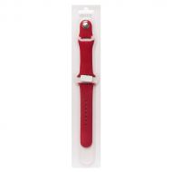 Ремешки для Apple Watch Series 1 (38 mm) Sport Band силиконовый (размер L) <темно-красный>
