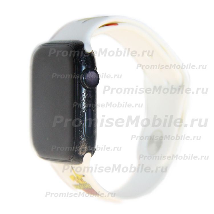 Ремешки для Apple Watch SE (44 mm) силиконовый (рис. 011) ― 