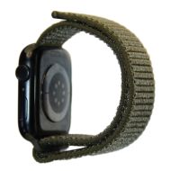 Ремешки для Apple Watch SE (44 mm) спортивный на липучке <мокрый асфальт>