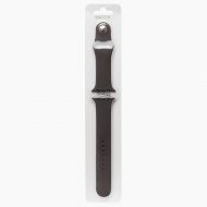 Ремешки для Apple Watch SE (44 mm) Sport Band силиконовый (размер L) <шоколадный>