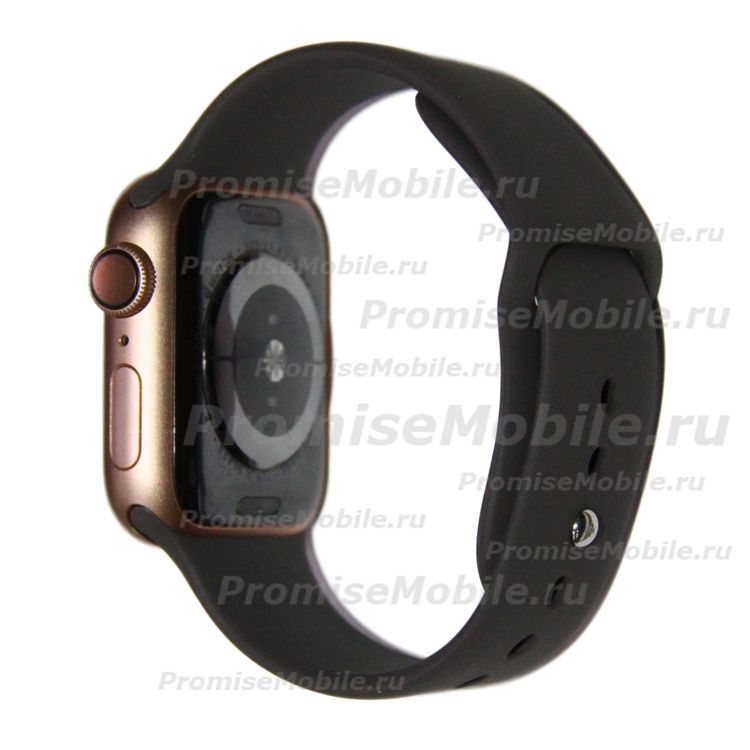 Ремешки для Apple Watch Series 5 (44 mm) Sport Band силиконовый (размер L) <шоколадный> ― 