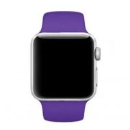 Ремешки для Apple Watch Series 5 (40 mm) Sport Band силиконовый (размер L) <темный индиго>