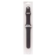Ремешки для Apple Watch Series 5 (40 mm) Sport Band силиконовый (размер S) <шоколадный>