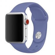 Ремешки для Apple Watch SE (44 mm) Sport Band силиконовый (размер L) <лавандовый>
