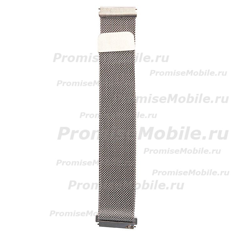 Ремешки Samsung SM-R830 (Galaxy Watch Active 2 40 mm) металлические, сетчатые <серебро> ― 