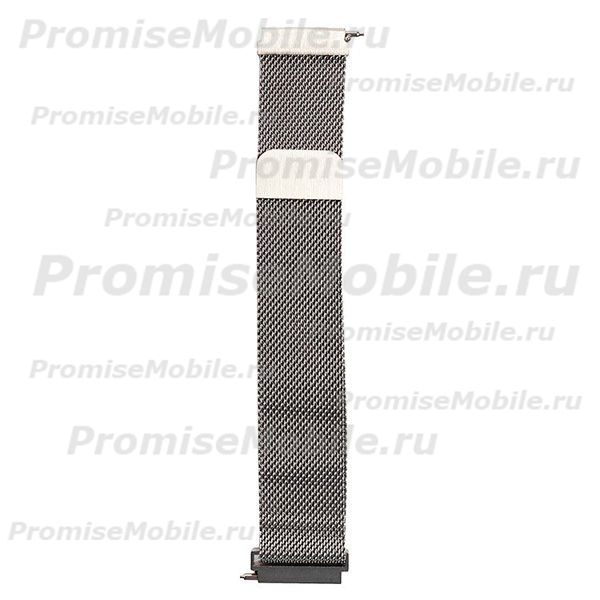 Ремешок для Motorola Moto 360 2 42mm металлический сетчатый <серебристый> ― 