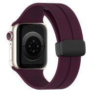 Ремешок для Apple Watch Series 8 (41 mm) силиконовый на магните <фиолетовый>