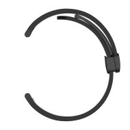 Ремешок для Apple Watch Series 8 (41 mm) силиконовый на магните <черный>