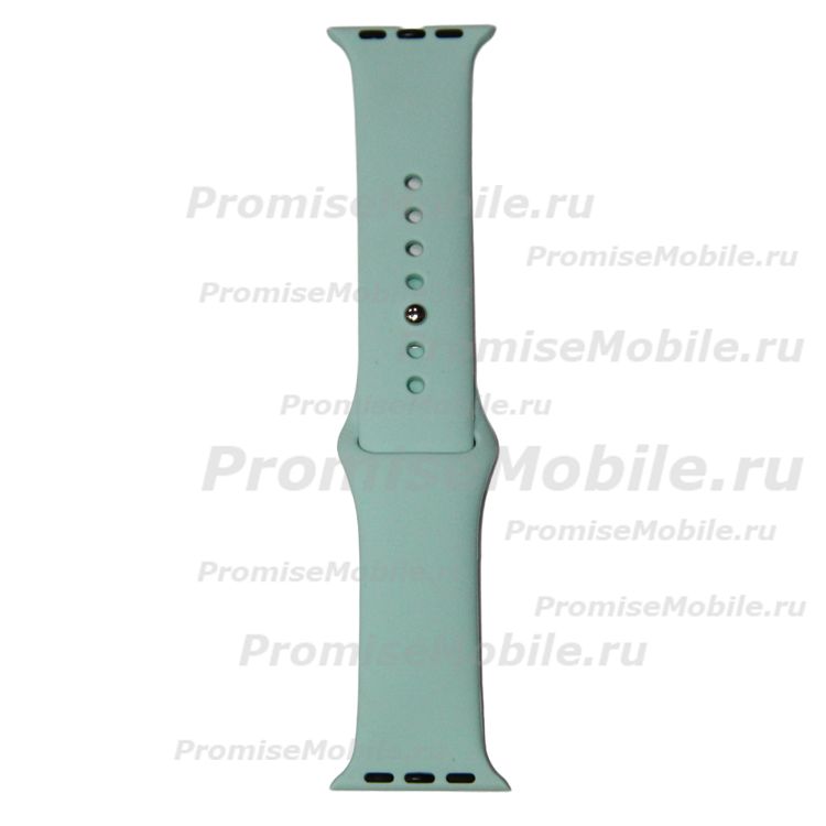 Ремешки для Apple Watch Series 7 (41 mm) Sport Band силиконовый (размер S) <мятный> ― 