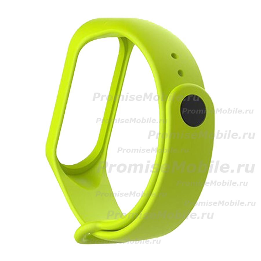 Ремешок для Xiaomi Mi Band 3 силиконовый <зеленый> ― 