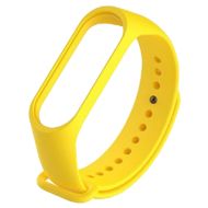 Ремешок для Xiaomi Mi Band 3 силиконовый <желтый>
