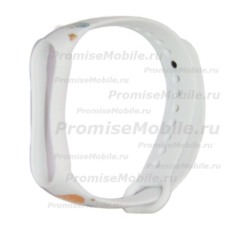 Ремешок для Xiaomi Mi Band 5 силиконовый (рис. 001) ― 