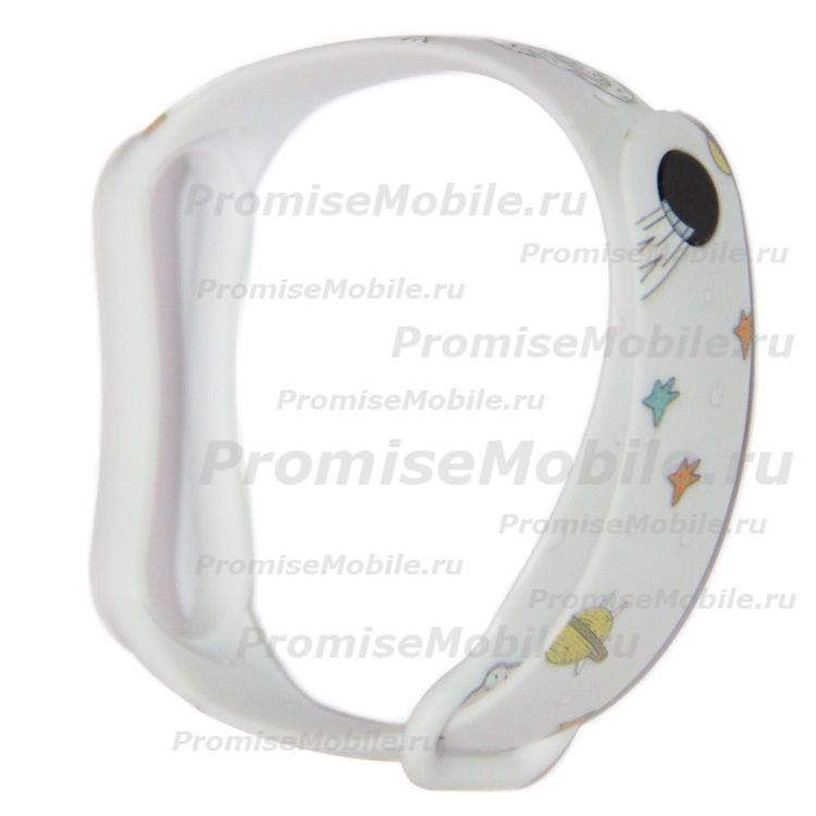 Ремешок для Xiaomi Mi Band 5 силиконовый (рис. 001) ― 