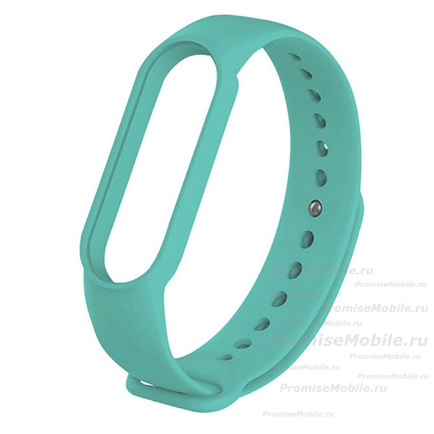 Ремешок для Xiaomi Mi Band 5 силиконовый <темно-зеленый> ― 