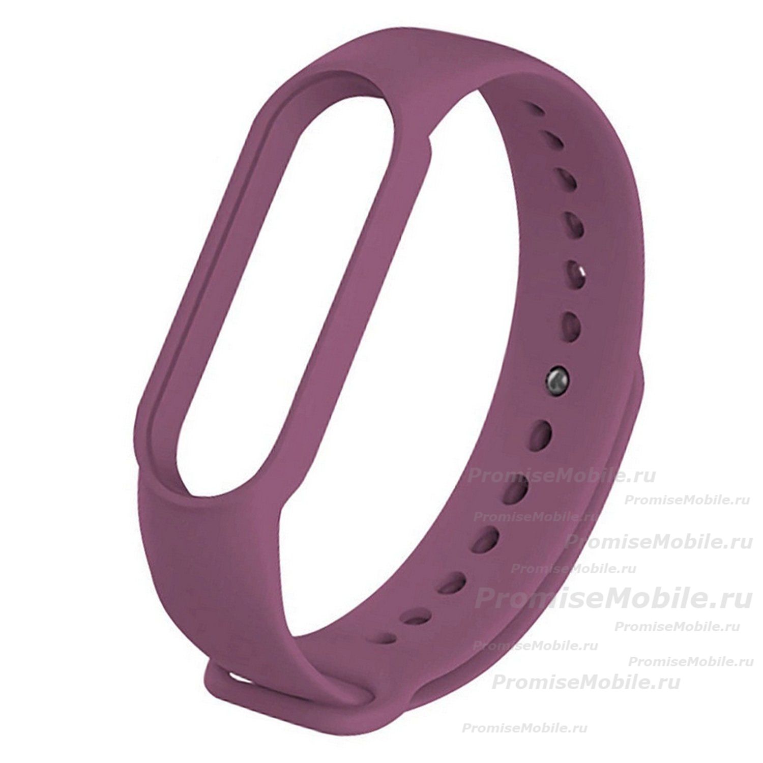 Ремешок для Xiaomi Mi Band 6 силиконовый <фиолетовый> ― 