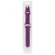 Ремешки для Apple Watch SE (40 mm) Sport Band силиконовый (размер L) <пурпурный>