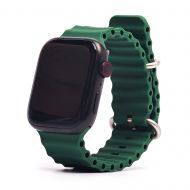 Ремешки для Apple Watch Series 5 (40 mm) Ocean Band силиконовый <зеленый>