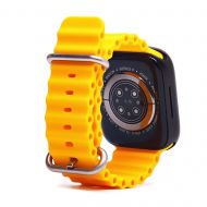 Ремешки для Apple Watch Series 6 (40 mm) Ocean Band силиконовый <желтый>
