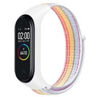 Ремешок для Xiaomi Mi Band 6 спортивный на липучке <радуга>