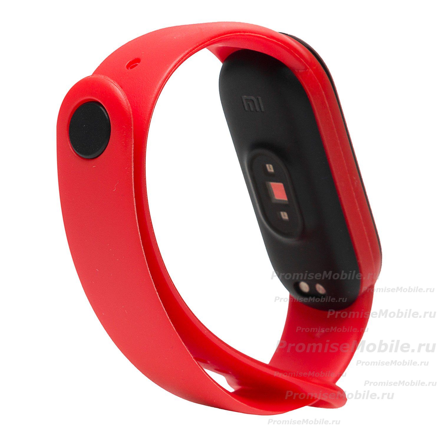 Ремешок для Xiaomi Mi Band 6 силиконовый <красный> ― 