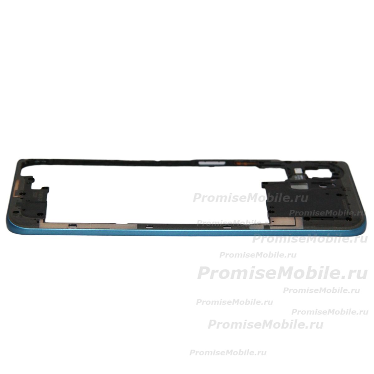 Средняя часть корпуса для Honor X7a (RKY-LX1) <синий> ― 