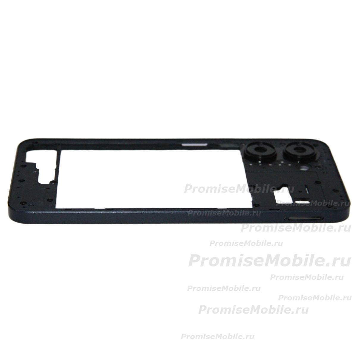 Средняя часть корпуса для Realme C33 <черный> ― 