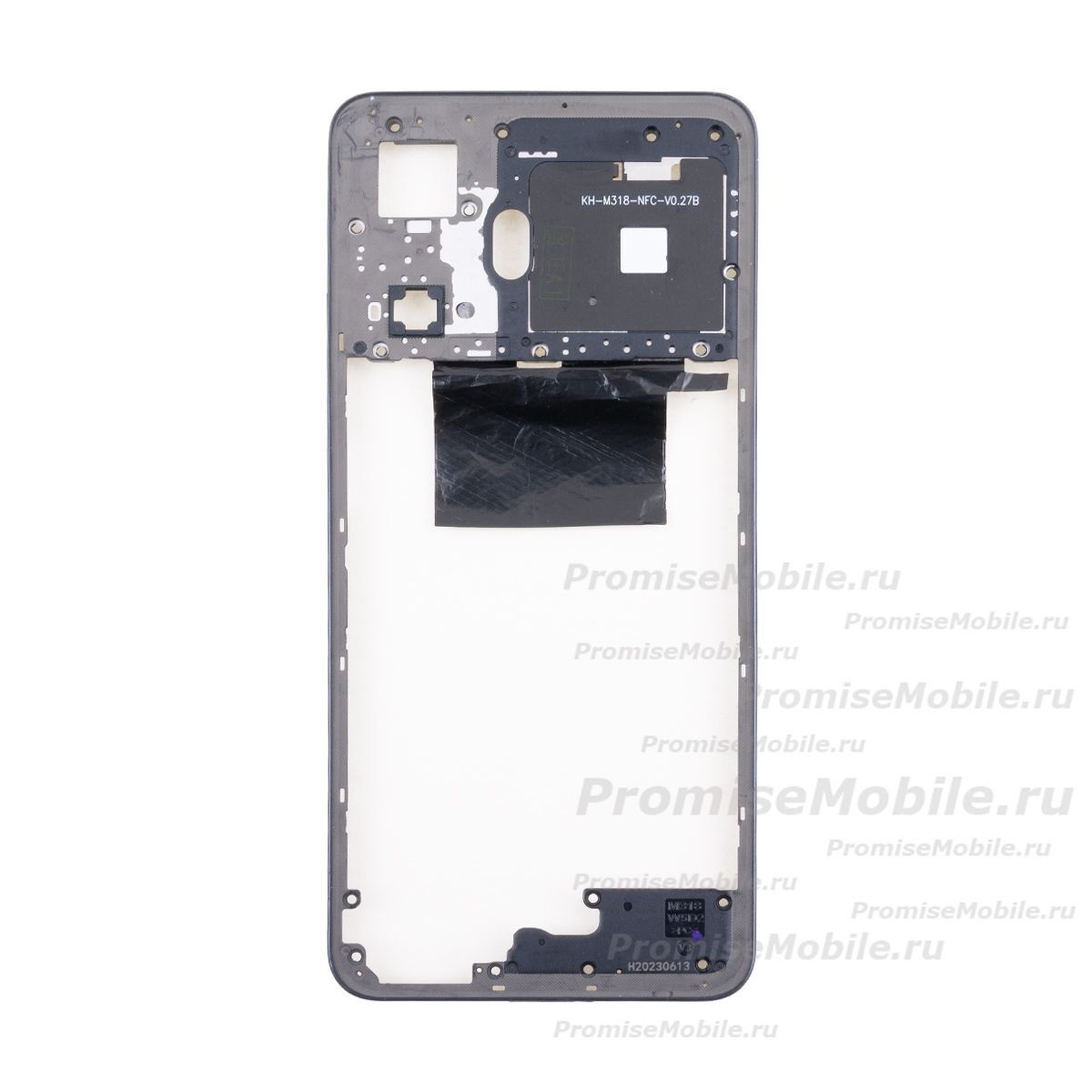 Средняя часть корпуса для Realme C55 <черный> ― 