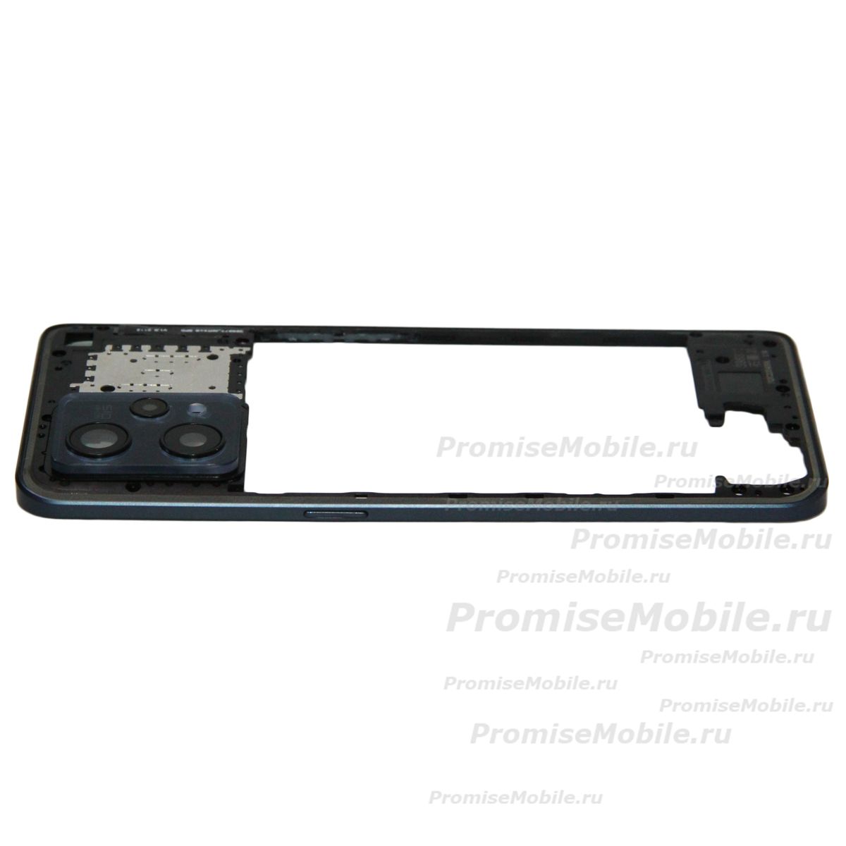 Средняя часть корпуса для Realme 9 Pro Plus <черный> ― 