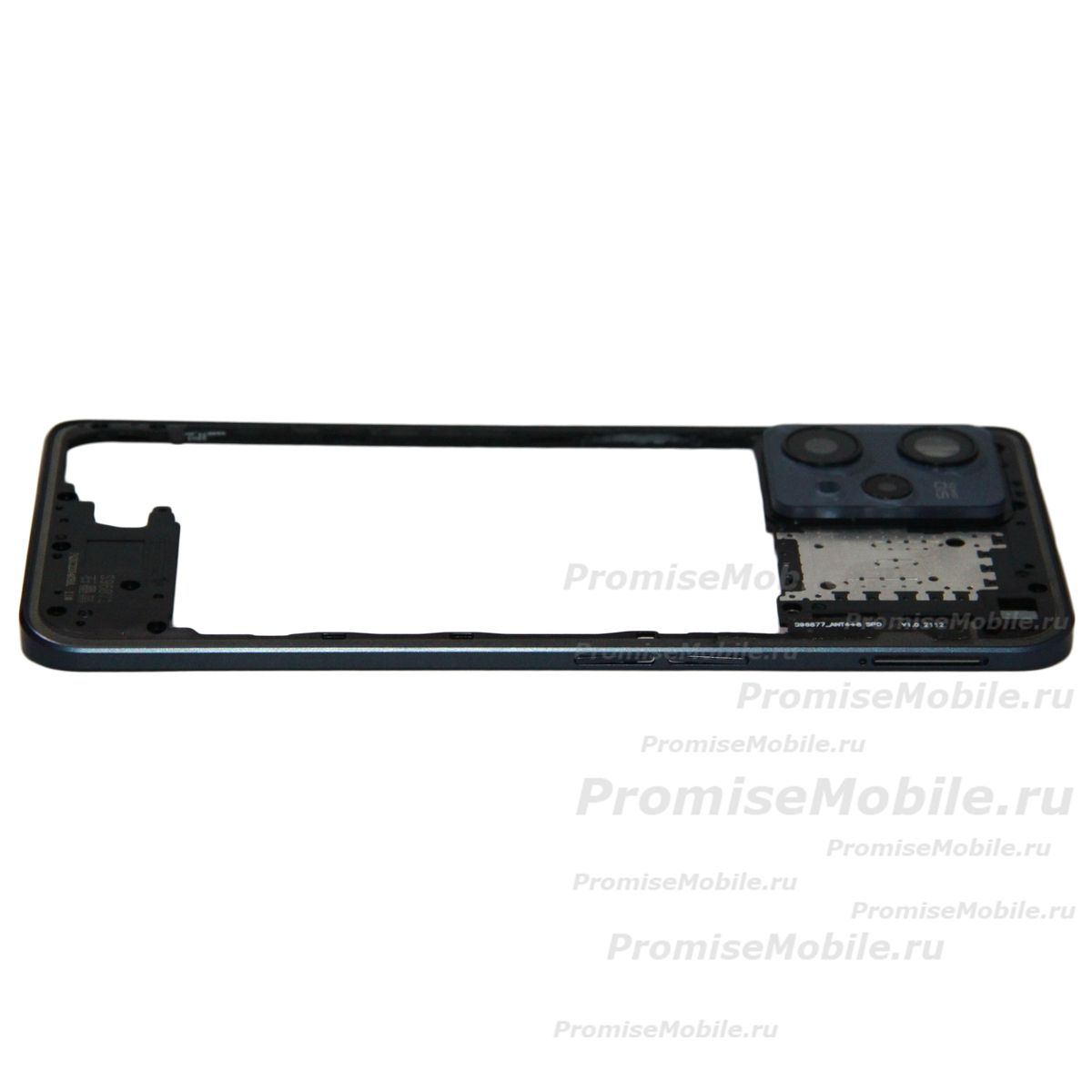 Средняя часть корпуса для Realme 9 Pro Plus <черный> ― 
