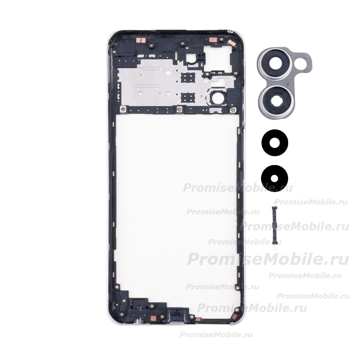 Средняя часть корпуса для Realme RMX3630 <белый> ― 