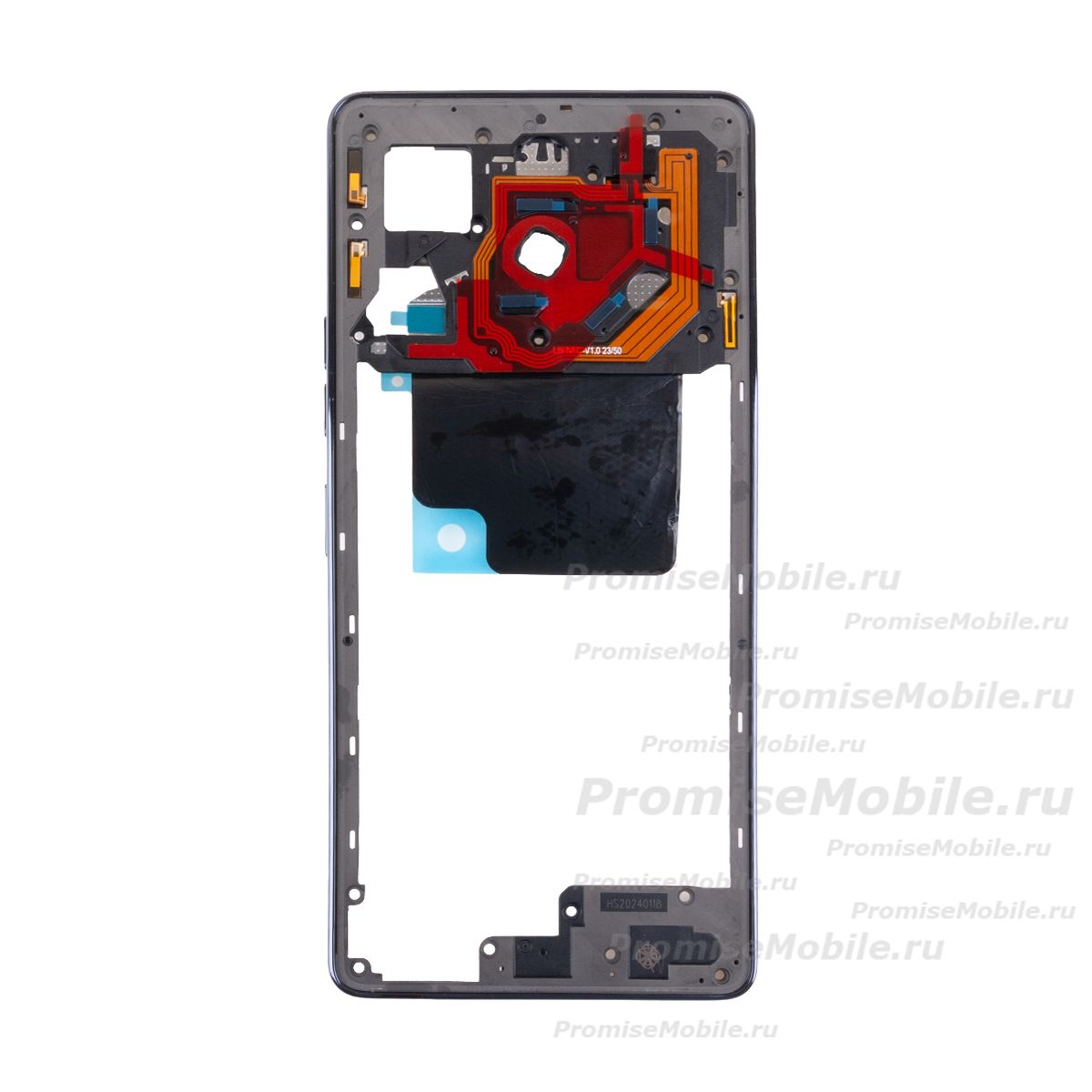 Средняя часть корпуса для Tecno Pova 6 Pro 5G (LI9) <серый> ― 