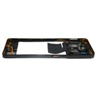 Средняя часть корпуса для Tecno Spark 20 Pro (KJ6) <черный>