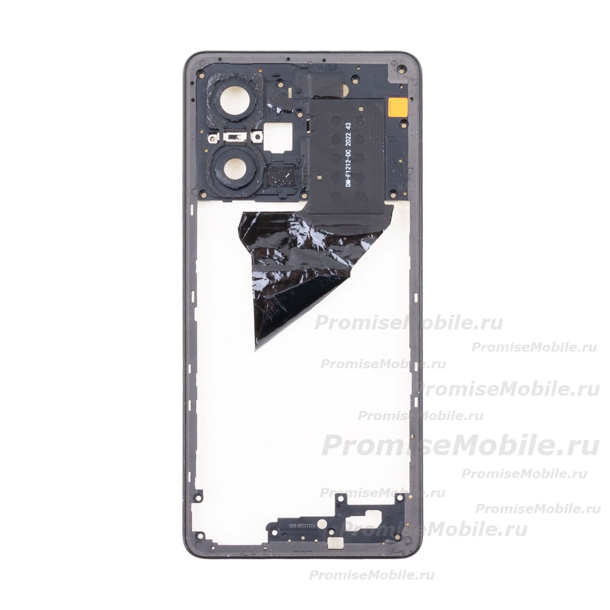 Средняя часть корпуса для Xiaomi 22101320G <черный> ― 