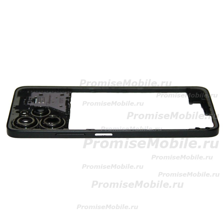 Средняя часть корпуса для Xiaomi 23053RN02Y <черный> ― 