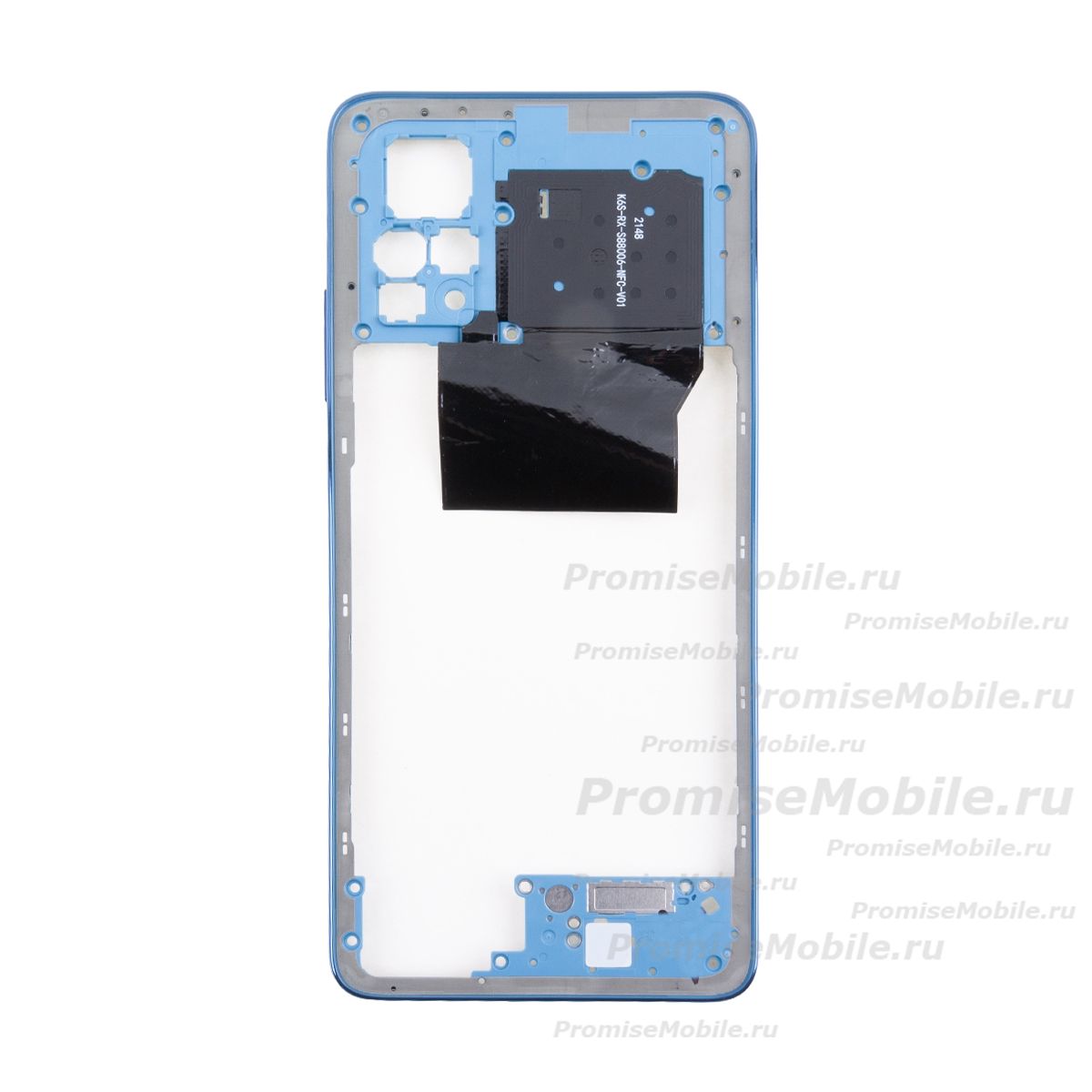 Средняя часть корпуса для Xiaomi Redmi Note 11 Pro <голубой> ― 