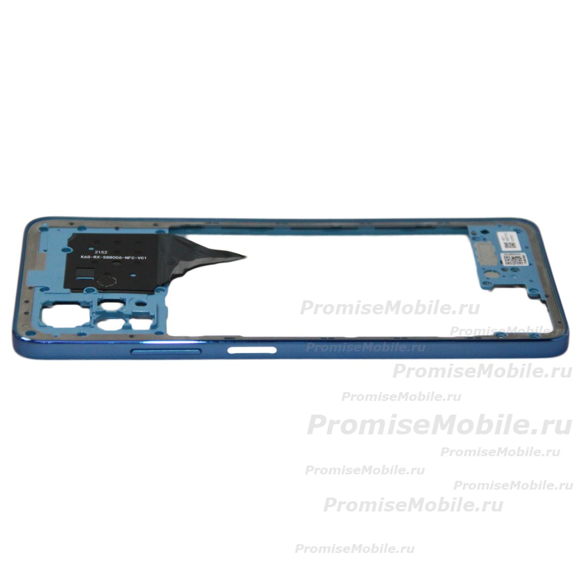 Средняя часть корпуса для Xiaomi Redmi Note 11 Pro <голубой> ― 