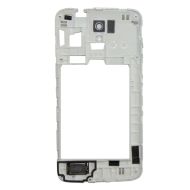 Средняя часть корпуса для Alcatel OT 5042D (One Touch Pop 2) с антеннами, динамиком и стеклом камеры (оригинал)