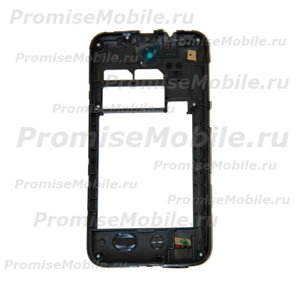 Средняя часть корпуса для HTC Desire 310 Dual Sim <черный> (оригинал) ― 