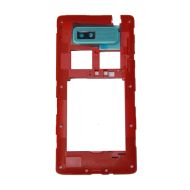 Средняя часть корпуса для HTC Desire 600 Dual Sim <красный> (оригинал)