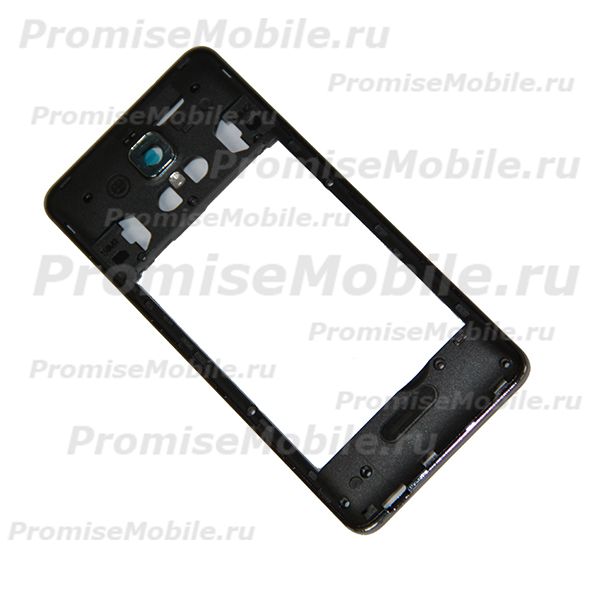 Средняя часть корпуса для Highscreen Power Four <черный> (оригинал) ― 