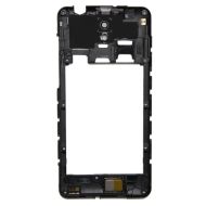 Средняя часть корпуса для Prestigio Muze J3 (PSP3470) со стеклом камеры, антеннами и динамиком (оригинал)