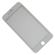 Стекло для Apple iPhone 8 Plus в сборе с рамкой и OCA пленкой <белый>