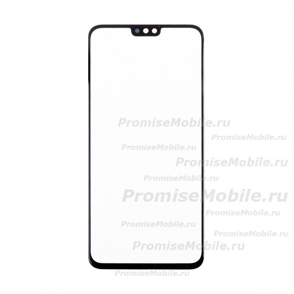 Стекло для Honor 8X (JSN-L21) в сборе с OCA пленкой <черный> ― 