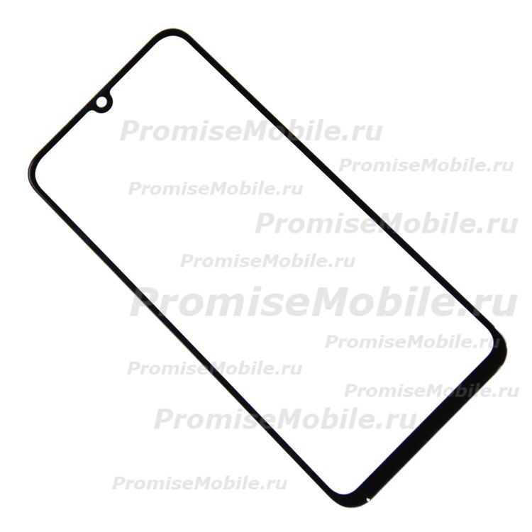 Стекло для Honor 30i (LRA-LX1) в сборе с OCA пленкой <черный> ― 