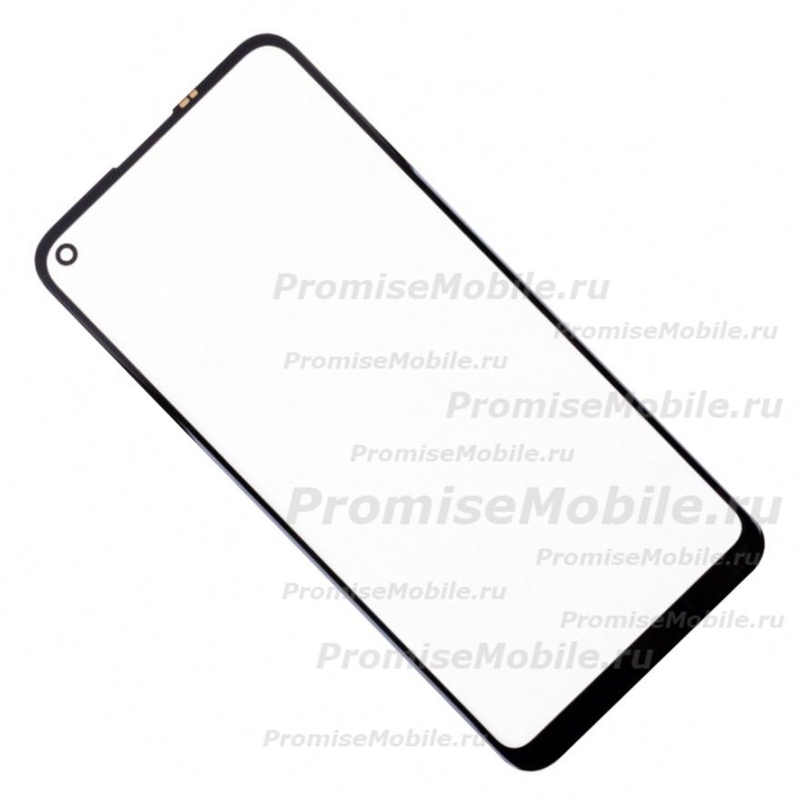 Стекло для Samsung SM-M115F (Galaxy M11) в сборе с OCA пленкой <черный> ― 
