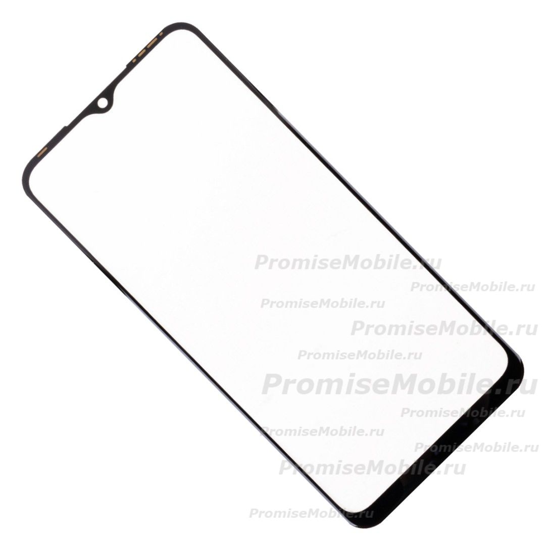 Стекло для Tecno Spark 8C (KG5n) в сборе с OCA пленкой <черный> ― 