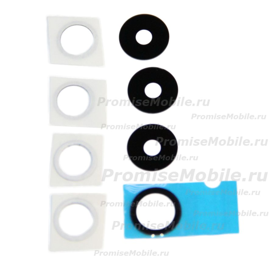 Стекло камеры для Realme RMX3081 (комплект 4 шт.) <черный> ― 