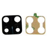 Стекло камеры для Xiaomi Redmi Note 9 Pro Global <черный>