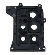 Стекло камеры для Xiaomi 21061119DG в сборе с рамкой <черный>