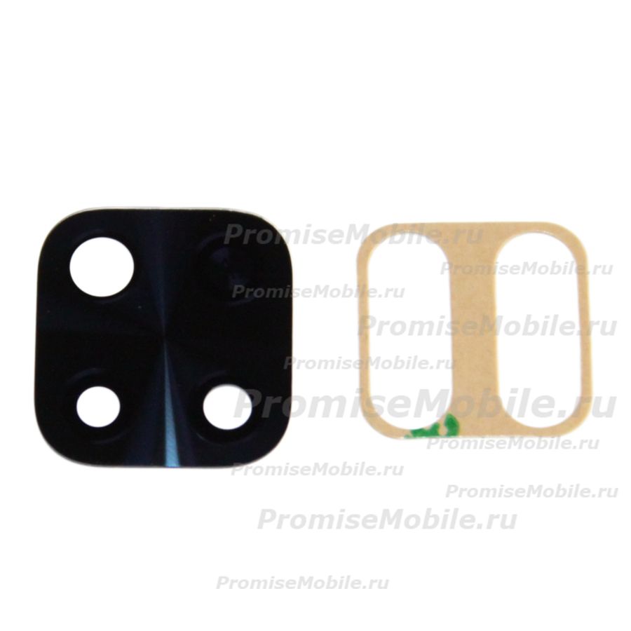 Стекло камеры для Xiaomi Redmi 10C <черный> ― 